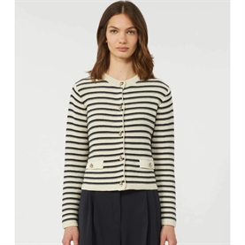 Weekend Max Mara WKDVODKA Cardigan, Navy Stripe